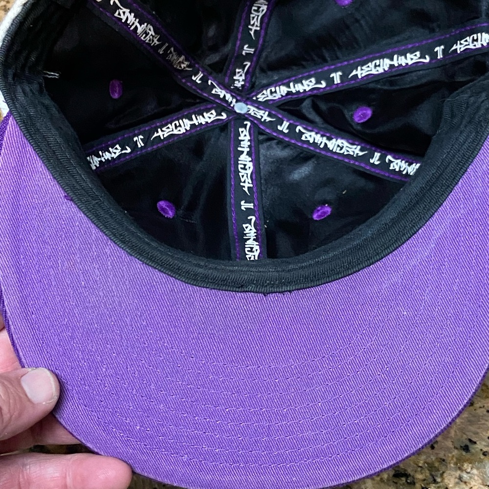 Tech Nine True Game 9 Hip Hop RAP Rapper Purple SnapBack Baseball Hat - Picture 8 of 9